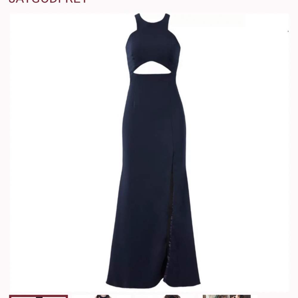 JAYGODFREY CUTOUT MAXI DRESS